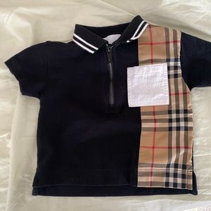 Burberry short sleeve 12 month